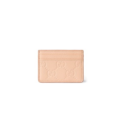 GUCCI GG EMBLEM CARD CASE 815883AAEEM6802 (10*7cm)